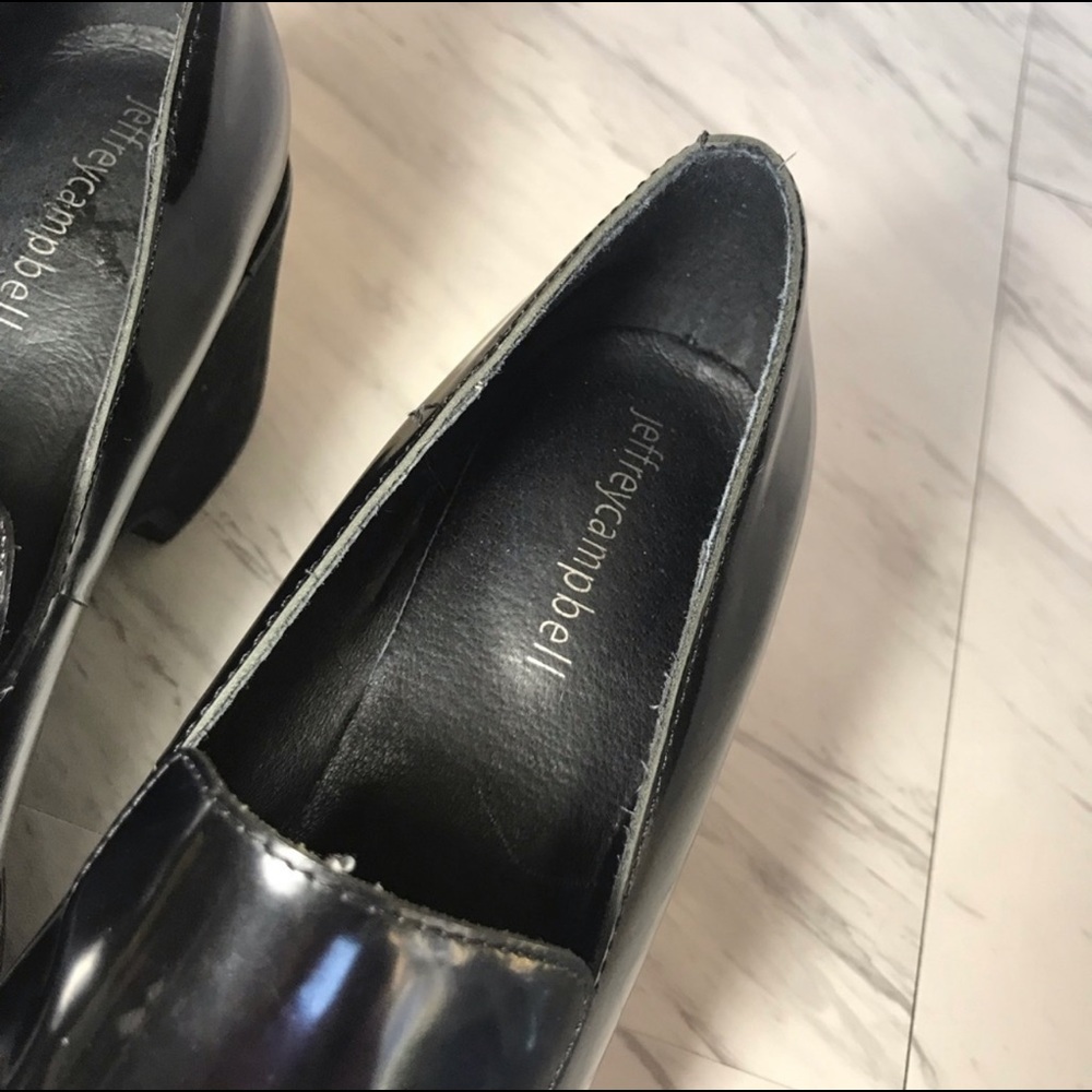 Jeffrey Campbell Pointed Toe Platforms Size 7.5 - image 4